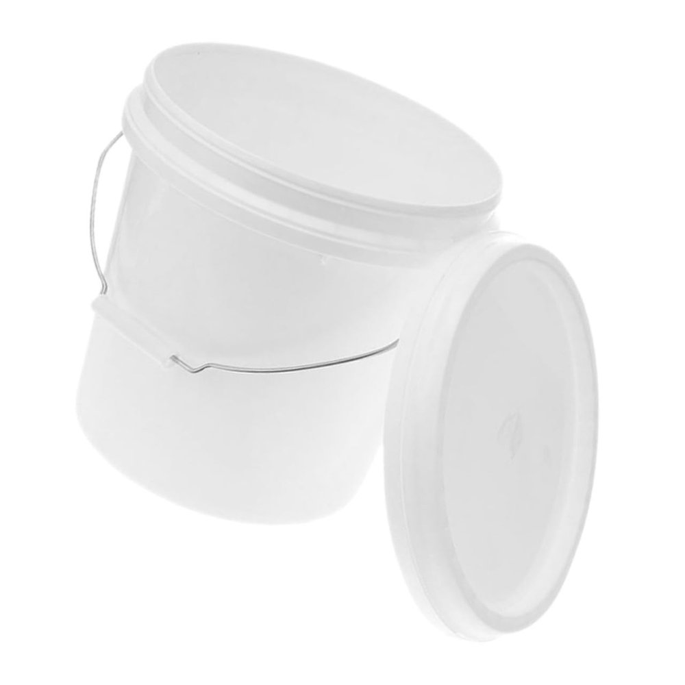 ULTECHNOVO Round Empty Paint Bucket with Lid for Household and Industrial Storage