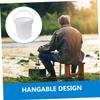 ULTECHNOVO Round Empty Paint Bucket with Lid for Household and Industrial Storage view 2