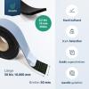 diconfa Self-Adhesive SBR Rubber Strip, 50 mm Wide, 1450 x 5 mm view 2