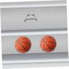 BCOATH Wall-Mounted Metal Ball Stand for Two Balls, Black view 2