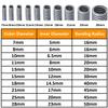 MOCNT Closed Corrugated Cable Protection Conduit, 25 mm OD, 15 m, Gray view 2
