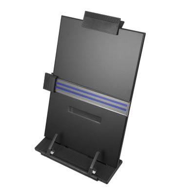 HOODANCOS Adjustable Reading Stand, Black ABS and Iron, with Ruler