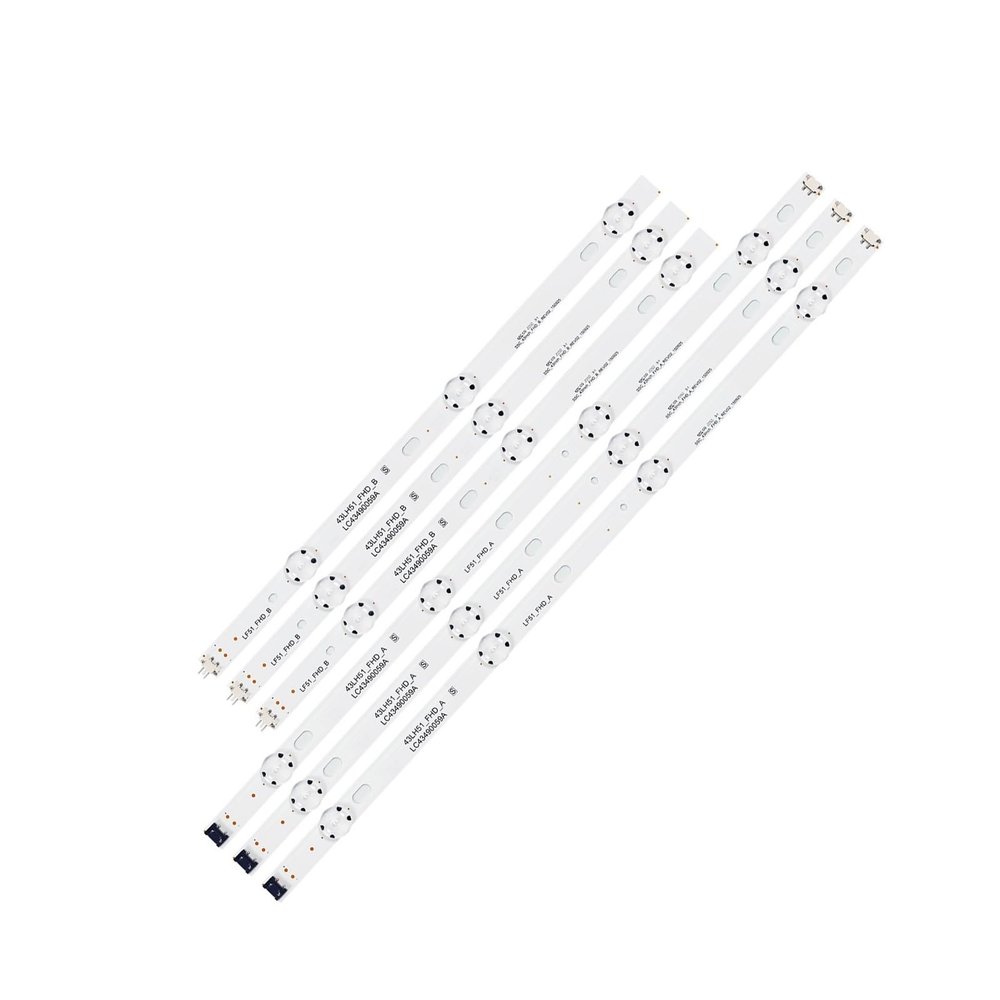 QYEZSOTL LED Backlight Strip, 7 LEDs, for 43-Inch TVs 43LX300C-CA LF51-FHD-A HC430DUE 43LH51_FHD A SSC_43inch_FHD