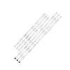 QYEZSOTL LED Backlight Strip, 7 LEDs, for 43-Inch TVs 43LX300C-CA LF51-FHD-A HC430DUE 43LH51_FHD A SSC_43inch_FHD view 1