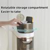 RCJCQSR 3-Tier Slim Bathroom Floor Cabinet with Wheels view 3
