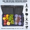 VEVOR Portable Car Refrigerator, 25 L Dual-Zone Freezer view 3