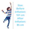 Red Number 7 Foil Balloon, 100 cm view 2