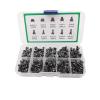 UYCUODLUY 200/100-Piece 10-Model 6 × 6 Tactile Push Button Switch Kit, 4.3–13 mm DIP 4-Pin Switches with Box view 2