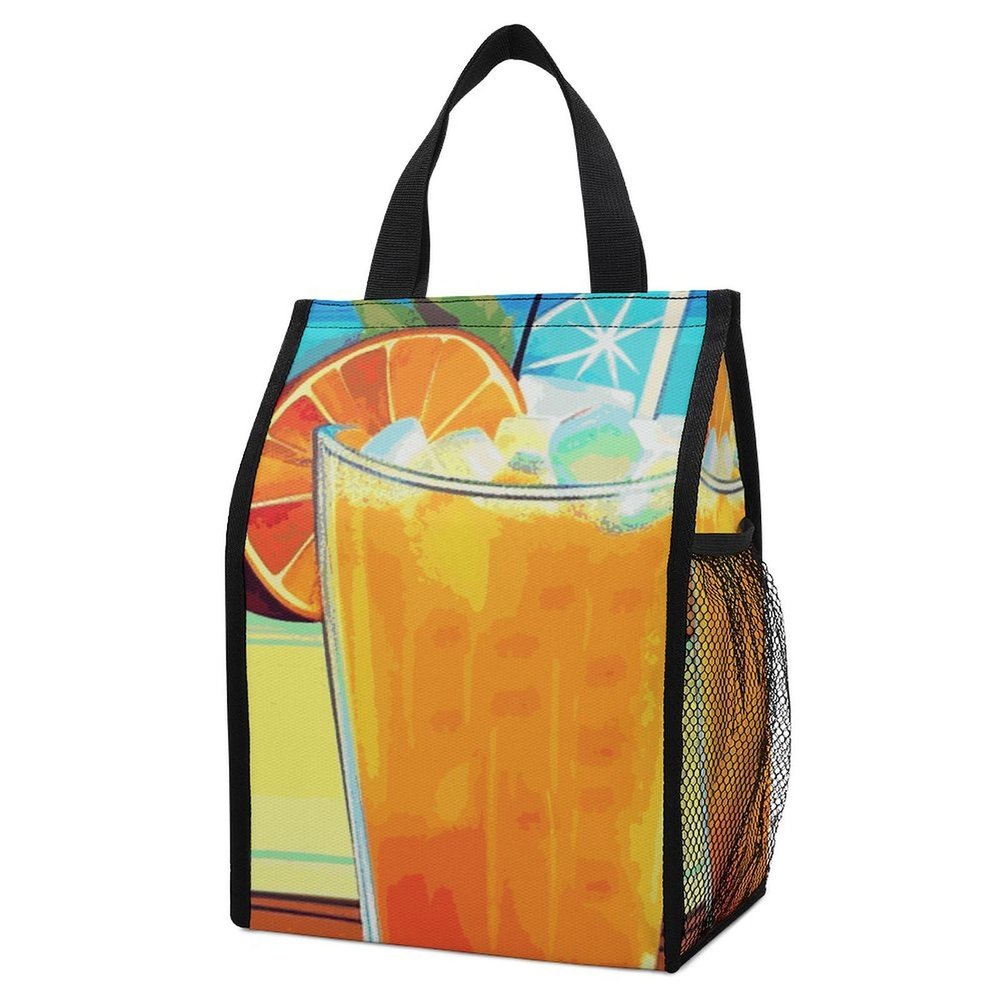 Happy Hour Insulated Lunch Bag, Reusable and Leakproof