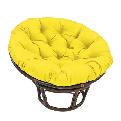 Surwin Round Hanging Chair Cushion, 31.5 in, Yellow
