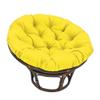Surwin Round Hanging Chair Cushion, 31.5 in, Yellow view 1
