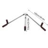 QYEZSOTL Leg Extension Trainer, Adjustable Leg-Splitting Stretching Machine for Dance, Gymnastics, and Yoga view 3