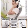 FUKEFUZ Ergonomic Office Chair, Height-Adjustable, 3D Lumbar Support, Flip-Up Armrests, Black view 4