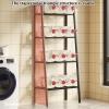 Snaweo 3-Tier Metal Plant Stand, Black, 23.6 in/60 cm view 3