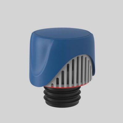 Pipe Aerator DN 70–110, 8 L/s, −20°C to +60°C, with Frost-Protection Hood and Transition Seal
