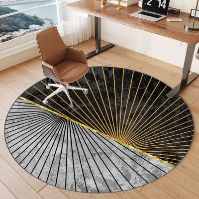 Round Office Chair Mat, 90 cm, Floor Protector for Hardwood, Laminate and Carpet