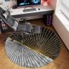 Round Office Chair Mat, 90 cm, Floor Protector for Hardwood, Laminate and Carpet view 2