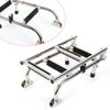 4-Step Folding Telescoping Boat Ladder, Stainless Steel, 300 lb Capacity view 4