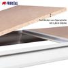 PROREGAL MAXIMUS Wide-Span Shelving Unit | Starter Unit | 350 x 175 x 40 cm | 6 Levels | Particleboard Shelves | 450 kg per Level | Light Blue/Light Gray view 4