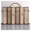 6-Panel Folding Room Divider, Indoor Privacy Screen, Style O view 1