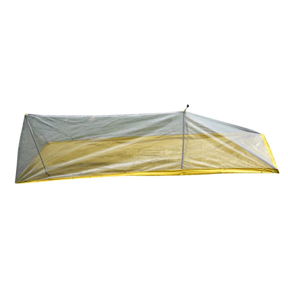 Sosoport Large Outdoor Fishing Mesh Tent with Zipper and 4 Pegs
