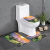 XDCYWBZDBC Luxuriser 3-Piece Non-Slip Bathroom Rug Set view 1