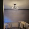 3D Suede-Texture Nonwoven Wallpaper with Horizontal Stripes view 3