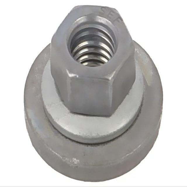 100x BOSSARD 9047640 Locking Flange Nuts, M5 × 0.8