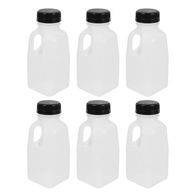 Ciieeo 6-Pack 320 ml PP Sealed Bottles for Work and Lunch