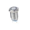 16 mm 12 V Blue LED Illuminated Latching Push Button Switch view 2