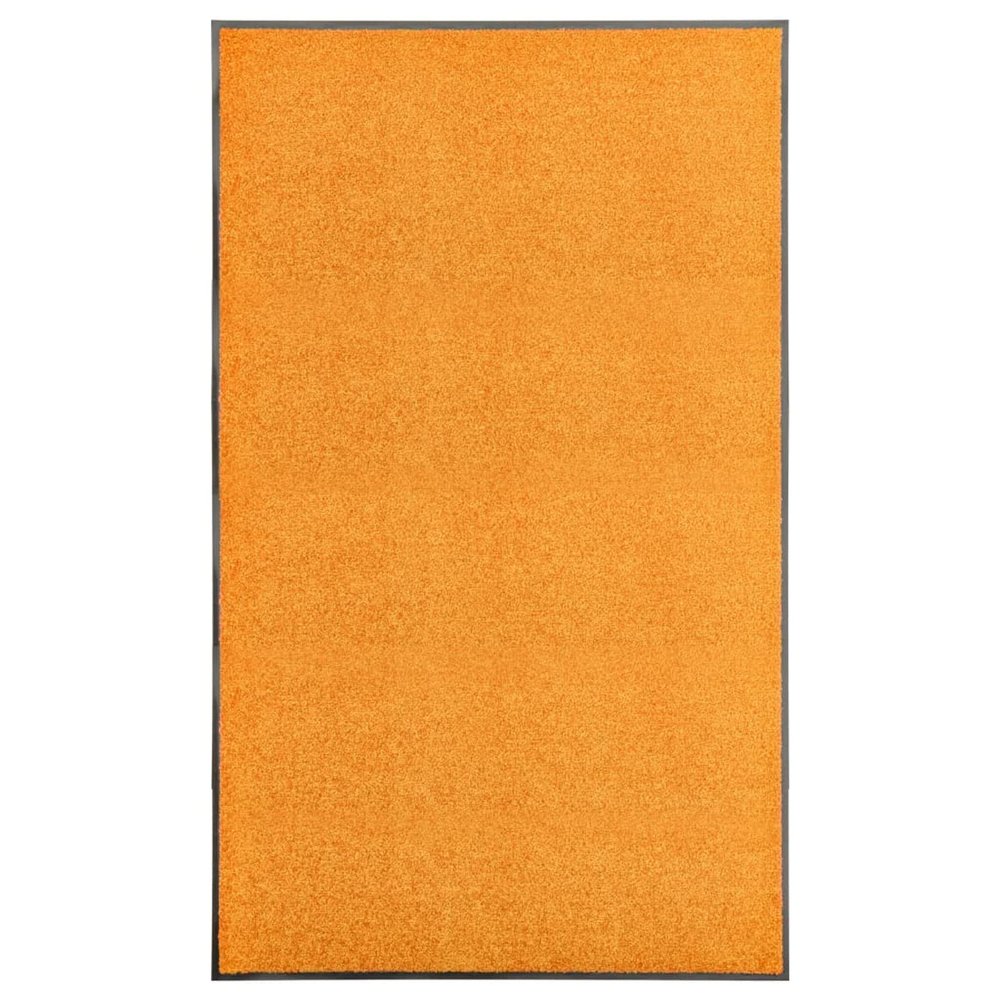 Juroupi Washable Doormat, Orange, 90 x 150 cm, Indoor/Outdoor Floor Mat