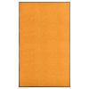 Juroupi Washable Doormat, Orange, 90 x 150 cm, Indoor/Outdoor Floor Mat view 1