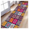 Siunwdiy Moroccan Hallway Runner Rug, Non-Slip Colorful Kitchen Runner, Washable, 70 x 220 cm view 3