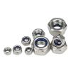 UIHMSWYAL 10-Piece 304 Stainless Steel Nylon Hex Lock Nuts, M3–M16 (M16) view 1