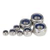 UIHMSWYAL 10-Piece 304 Stainless Steel Nylon Hex Lock Nuts, M3–M16 (M16) view 2