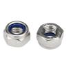 UIHMSWYAL 10-Piece 304 Stainless Steel Nylon Hex Lock Nuts, M3–M16 (M16) view 4