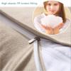 ZTGL Bed Backrest Pillow, Reading Pillow for Bed or Sofa, Removable Wedge Headboard Cushion, Washable Cover, Dark Gray, 80 x 50 x 20 cm view 4
