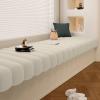 KYMMPL Custom-Size Window Seat Cushion, Waterproof Teddy Fleece, Sapphire Blue, 165 × 25 × 4.5 cm view 2