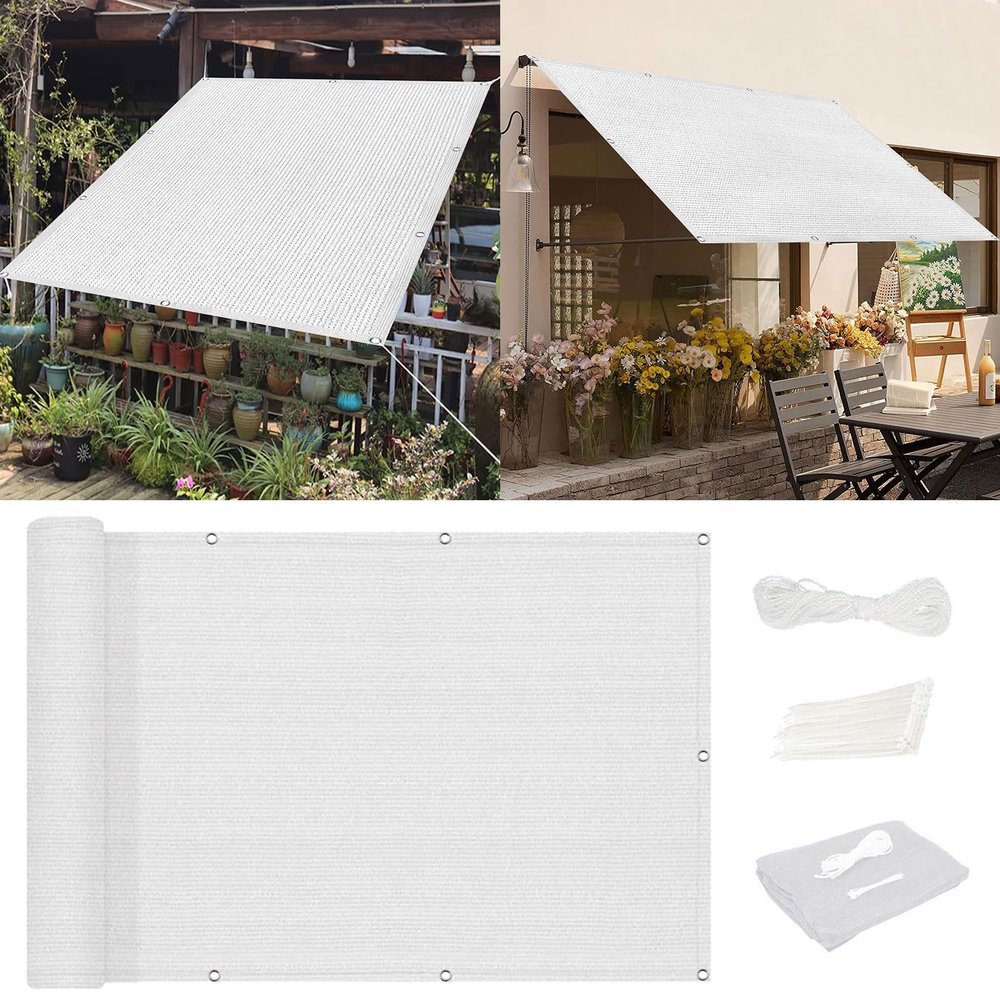 Rectangular Shade Sail 280 x 400 cm, 98% UV Protection
