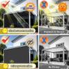 Rectangular Shade Sail 280 x 400 cm, 98% UV Protection view 2