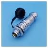 SF12 Waterproof Metal 2/3/4/5/6/7/9-Pin Push-Pull IP67 12 mm Chassis Panel Plug Cable Connector (3P Plug and Socket) view 4