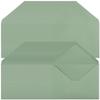 Luxylei 50-Pack Sage Green A7 Envelopes with V-Flap view 1