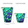 XTYGETY Green Aliens Telescopic Pencil Case view 4