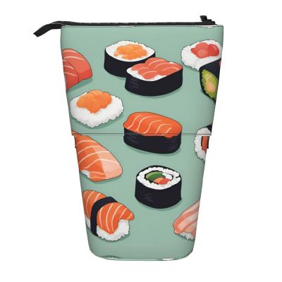XTYGETY Delicious Sushi 1 Oxford Cloth Telescoping Pencil Case