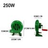 Pealihuy Commercial Hand-Crank BBQ and Forge Blower, Iron Gear, for Outdoor Use view 4