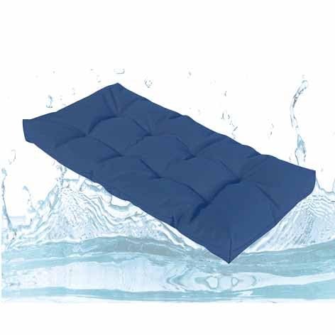 YWQJL Outdoor Swing Bench Cushion, Waterproof, 14 × 100 cm / 39.4 in