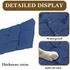 YWQJL Outdoor Swing Bench Cushion, Waterproof, 14 × 100 cm / 39.4 in view 3
