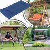 YWQJL Outdoor Swing Bench Cushion, Waterproof, 14 × 100 cm / 39.4 in view 4