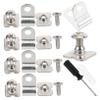 MUSISALY 49-Piece Helmet Replacement Parts Repair Kit for Hockey Helmets and Softball view 1