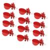 12 Red Plastic Pigeon Waterers, Removable, Round view 1